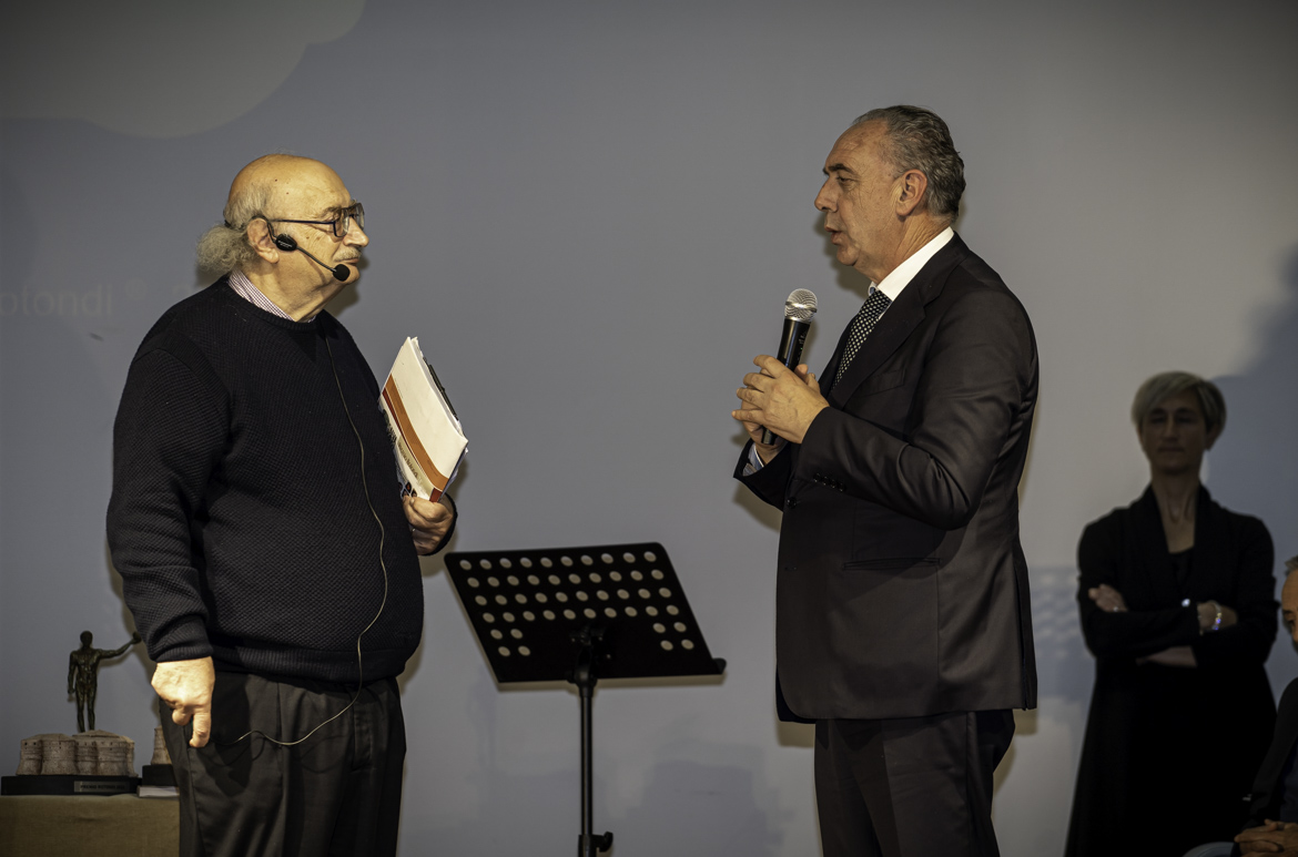 Ritira il Premio Protezione Civile Giovanni Legnini - Consegna il Premio Giovanna Rotondi Terminiello - Salvatore Giannella
