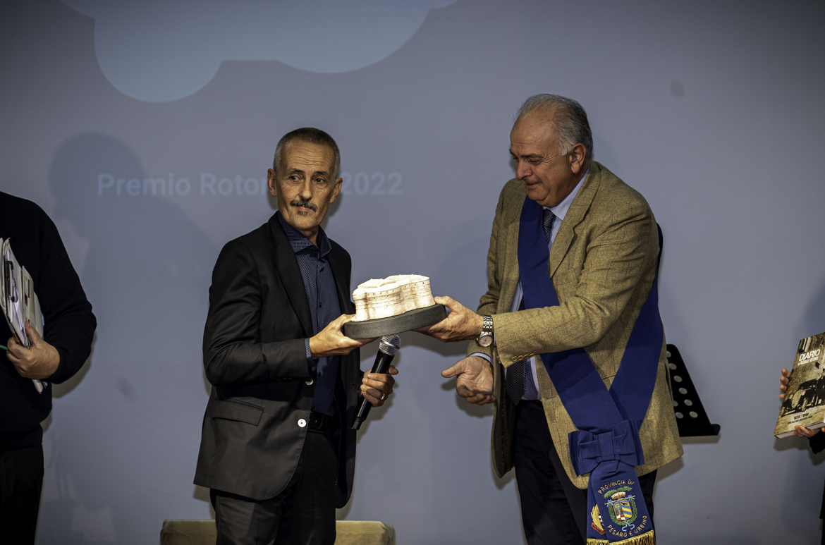 Premio Rotondi 2022 alla Memoria di Paolo Giorgio Ferri - Maurizio Gambini vice presidente della provincia di Pesaro