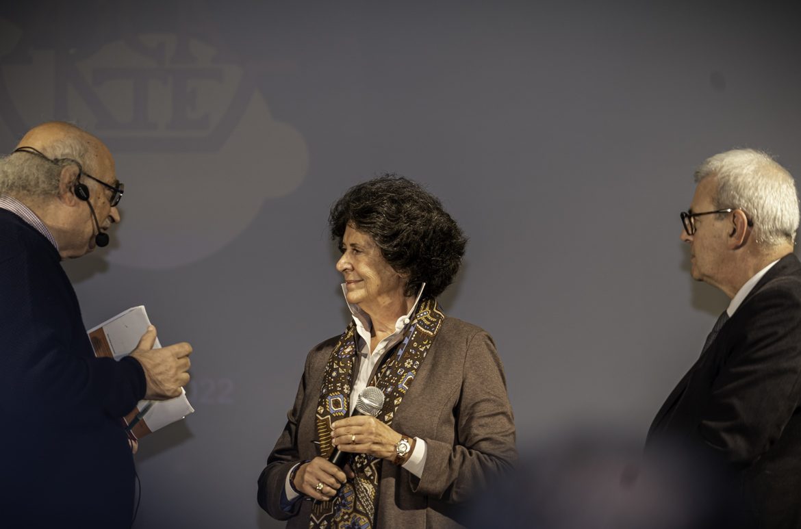 Ritira il Premio Italia la Vicepresidente Fai Ilaria Borletti Buitoni - Consegna il Premio il Prefetto di Pesaro Tommaso Ricciardi - Salvatore Giannella